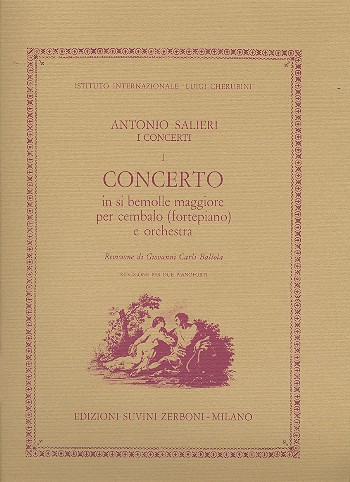 Concerto si bemolle maggiore&nbsp;&nbsp;per cembalo (pf) e orchestra&nbsp;&nbsp;riduzione per 2 pianoforti