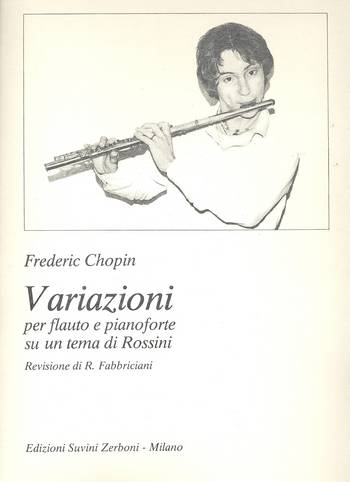 Variazioni da un tema di Rossini&nbsp;&nbsp;per flauto e pianoforte&nbsp;&nbsp;