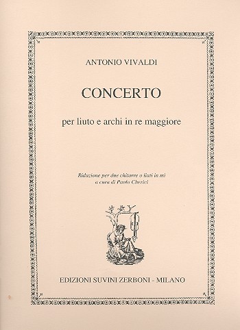 Concerto re maggiore&nbsp;&nbsp;per 2 chitarre&nbsp;&nbsp;partitura