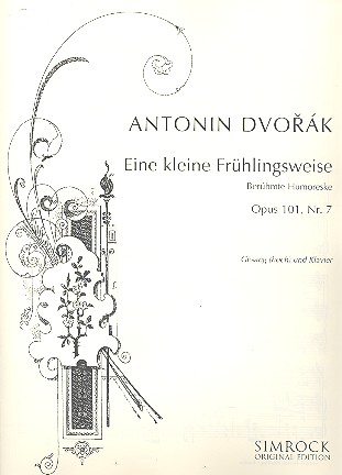 Eine kleine Frühlingsweise op.101,7 - Humoreske  für hohe Singstimme und Klavier  