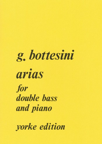 Arias for double bass and piano  (serenade du Barbier de Seville  and finale de la Somnambule)