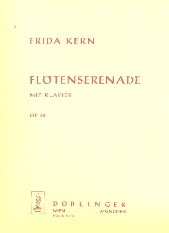 Serenade op.62  für Flöte und Klavier  