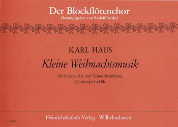 Kleine Weihnachtsmusik für  Sopran-, Alt- und Tenorblockflöten  Partitur