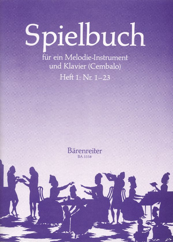 Spielbuch Band 1 (Nr.1-23)&nbsp;&nbsp;für Flöte und Tasteninstrument&nbsp;&nbsp;
