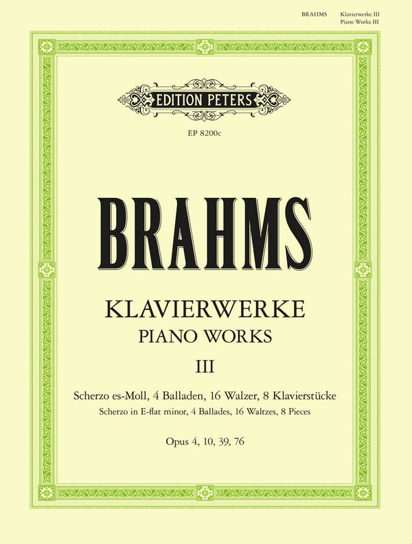 Klavierwerke Band 3&nbsp;&nbsp;Klavierstücke Band 1&nbsp;&nbsp;