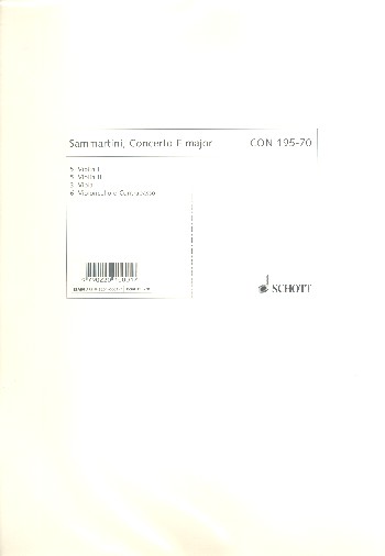 Concerto F major&nbsp;&nbsp;for descant recorders and strings&nbsp;&nbsp;Stimmensatz