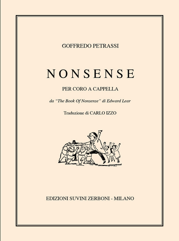 Nonsense  per coro (SATB)  Partitur (dt/en)