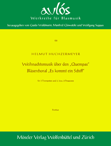 Weihnachtsmusik über den Quempas&nbsp;&nbsp;für 3 Trompeten und 3 Posaunen&nbsp;&nbsp;Partitur