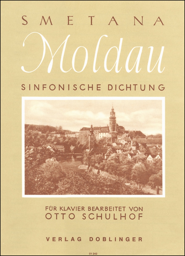 Die Moldau sinfonische Dichtung&nbsp;&nbsp;für Klavier&nbsp;&nbsp;