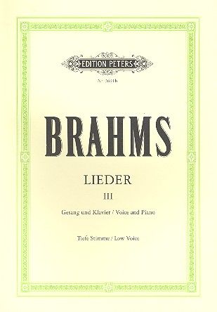 Lieder Band 3&nbsp;&nbsp;für Gesang (mittel) und Klavier&nbsp;&nbsp;