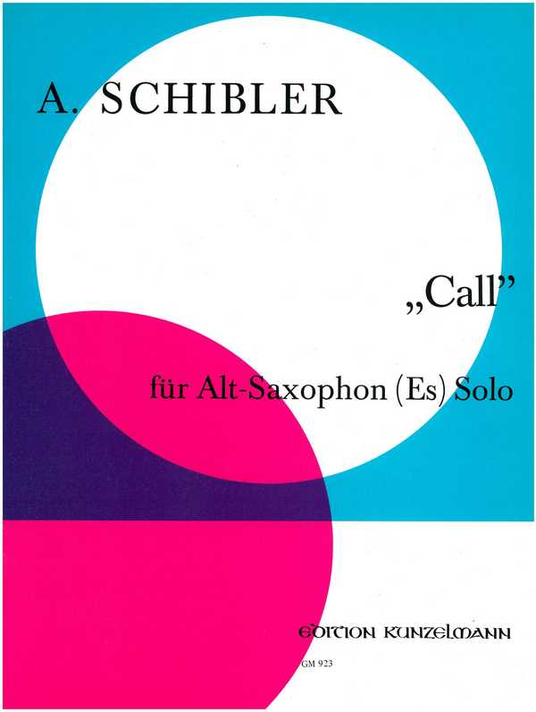 Call  für Altsaxophon solo  