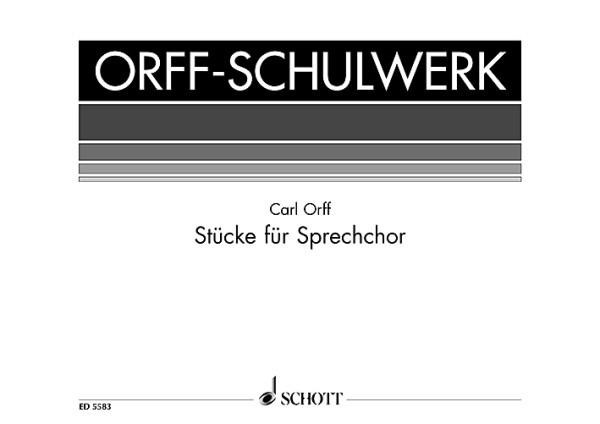 Stücke für Sprechchor&nbsp;&nbsp;für Sprechchor&nbsp;&nbsp;