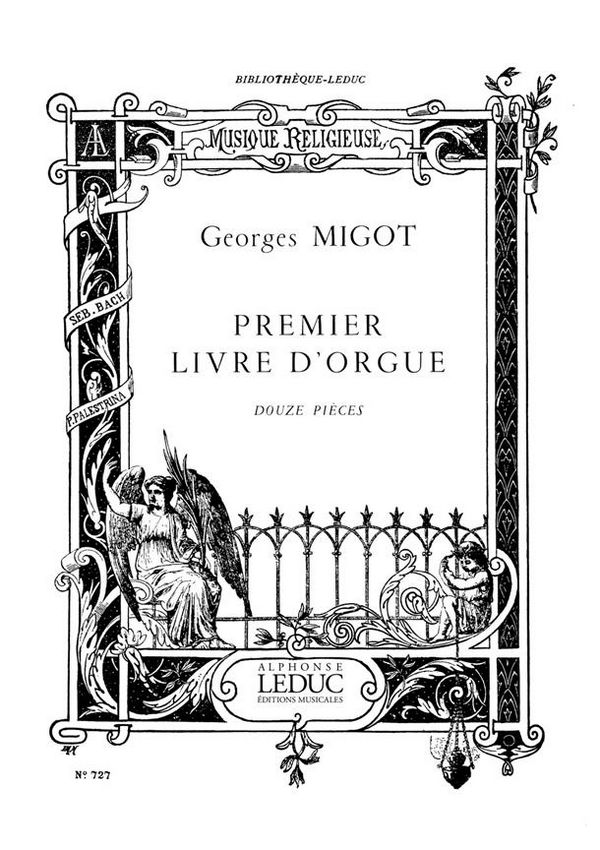 LE PREMIER LIVRE D' ORGUE&nbsp;&nbsp;&nbsp;&nbsp;BQ