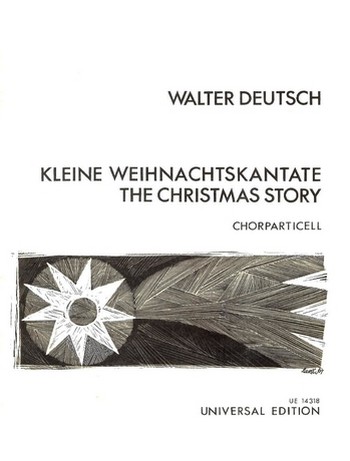 KLEINE WEIHNACHTSKANTATE FUER  SATB CHOR UND INSTRUMENTE  CHORPARTITUR (DT)