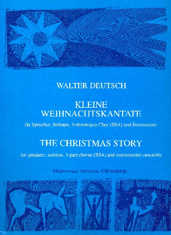 Kleine Weihnachtskantate  für gem Chor und Instrumente  Partitur (dt)