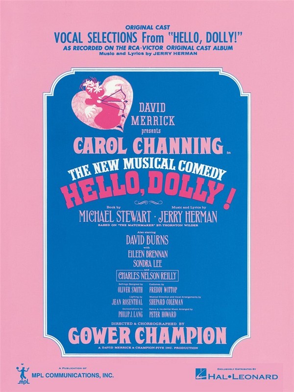 Hello Dolly: Vocal Selections&nbsp;&nbsp;&nbsp;&nbsp;