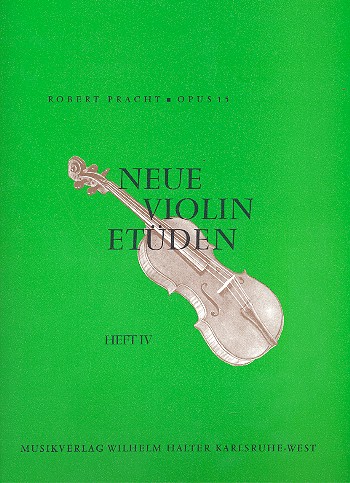 Neue Violin-Etüden op.15 Band 4    