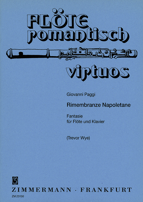 Rimembranze napoletane Fantasie&nbsp;&nbsp;für Flöte und Klavier&nbsp;&nbsp;