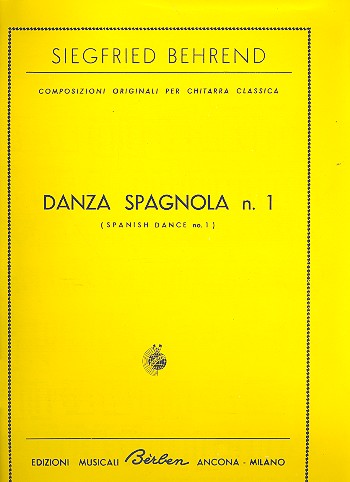 Danza spagnola  für Gitarre  