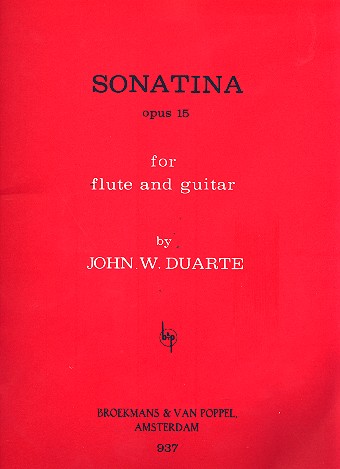 Sonatina op.15&nbsp;&nbsp;for flute and guitar&nbsp;&nbsp;