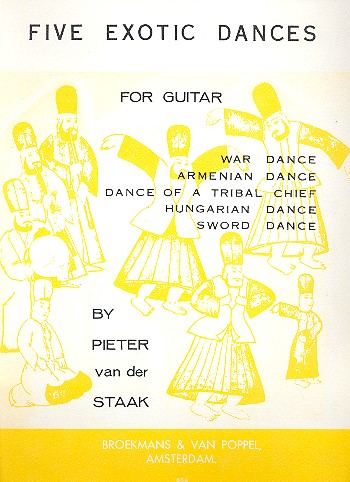5 exotic Dances  for guitar  