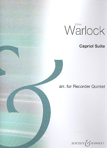 Capriol Suite  für 6 Blockflöten (SAATTB)  Partitur und Stimmen
