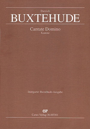 Cantate Domino BuxWV12&nbsp;&nbsp;Kantate für 2 Soprane, Bass und Bc&nbsp;&nbsp;Partitur (dt)