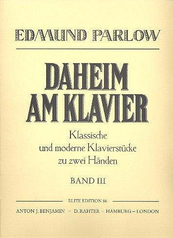 Daheim am Klavier Band 3&nbsp;&nbsp;&nbsp;&nbsp;