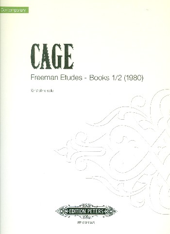 Freeman Etudes vols.1+2 (nos.1-16)  for violin solo  
