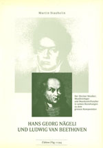 HANS GEORG NAEGELE UND LUDWIG VAN&nbsp;&nbsp;BEETHOVEN&nbsp;&nbsp;