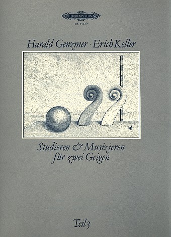 Studieren und Musizieren Band 3  für 2 Violinen  Spielpartitur