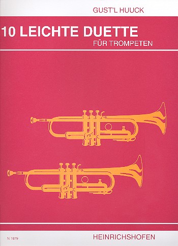 10 leichte Duette  für 2 Trompeten  Spielpartitur