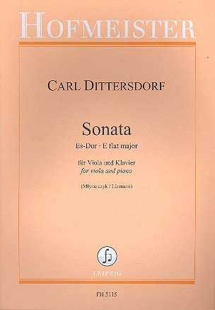 Sonate Es-Dur  für Viola und Klavier  