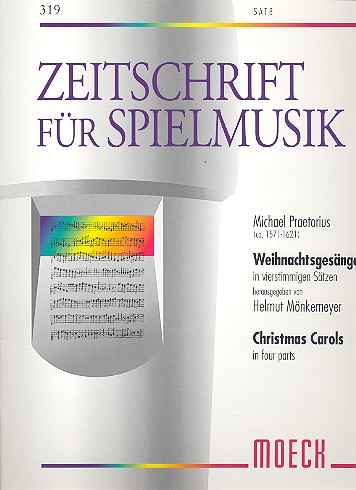 Weihnachtsgesänge in vierstimmi-&nbsp;&nbsp;gen Sätzen&nbsp;&nbsp;Partitur