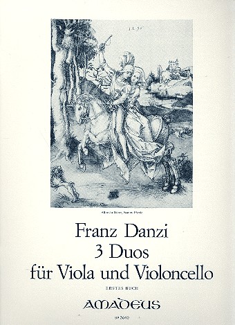 3 Duos op.9 Band 1 für  Viola und Violoncello  Stimmen