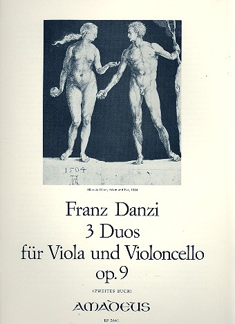 3 Duos op.9 Band 2  für Viola und Violoncello  Stimmen