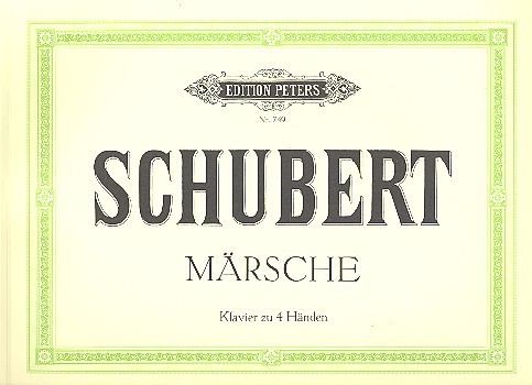 Märsche&nbsp;&nbsp;für Klavier zu 4 Händen&nbsp;&nbsp;