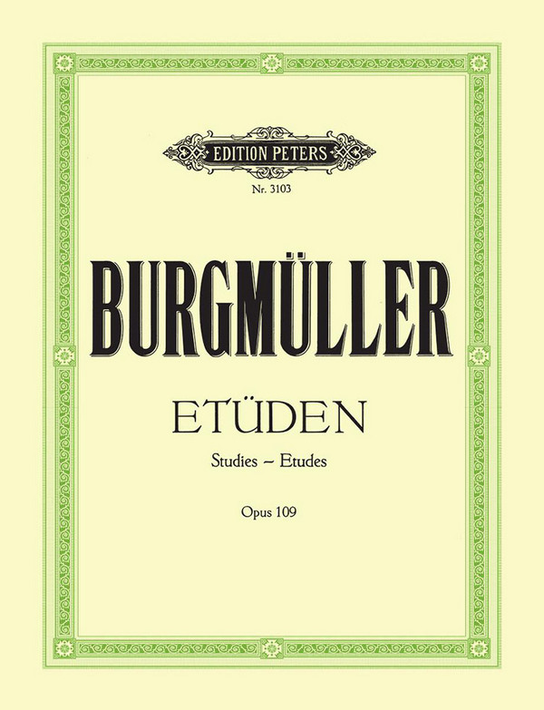 18 Genre-Etüden op.109  für Klavier  