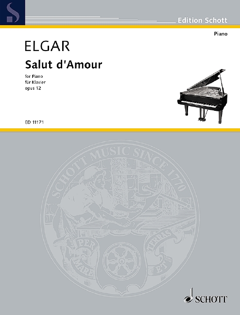 Salut d'amour e major op.12,3&nbsp;&nbsp;for piano&nbsp;&nbsp;