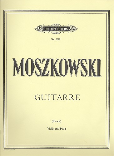 Guitarre op.45,2  für Violine und Klavier  