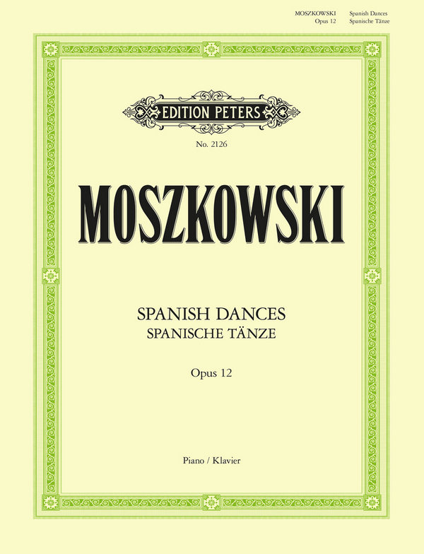 Spanische Tänze op.12  für Klavier  