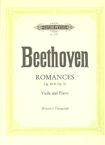 Romanzen op.40 und op.50&nbsp;&nbsp;für Viola und Klavier&nbsp;&nbsp;