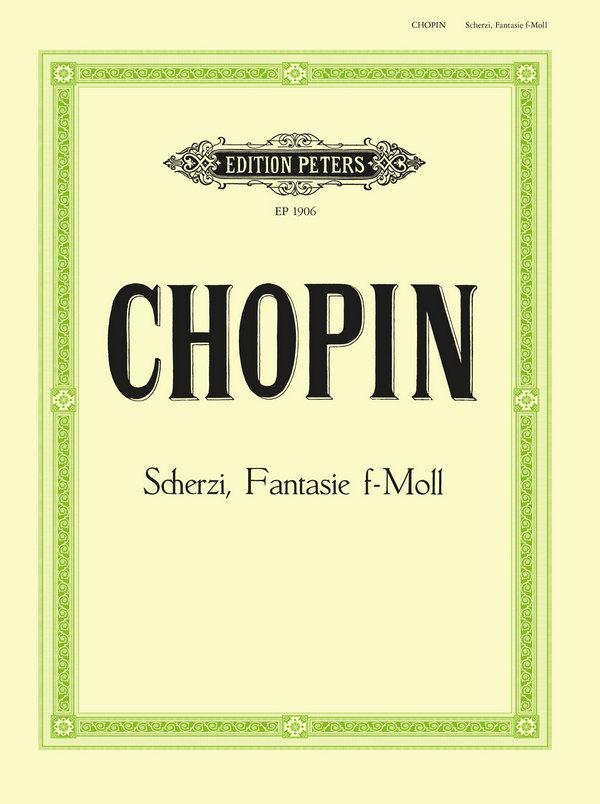 Scherzi und Fantasie f-Moll op.49&nbsp;&nbsp;für Klavier&nbsp;&nbsp;