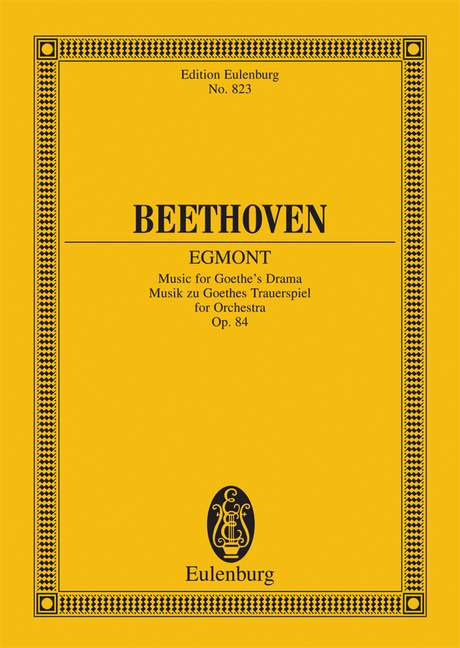 Egmont op.84 - Incidental music    study score