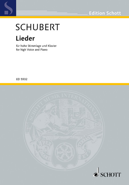 Lieder&nbsp;&nbsp;für Singstimme und Klavier&nbsp;&nbsp;