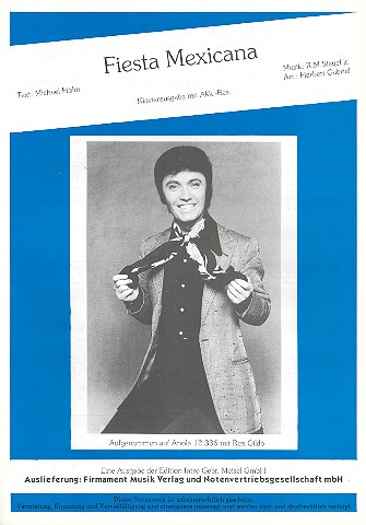 Fiesta mexicana: Einzelausgabe&nbsp;&nbsp;Gesang und Klavier&nbsp;&nbsp;