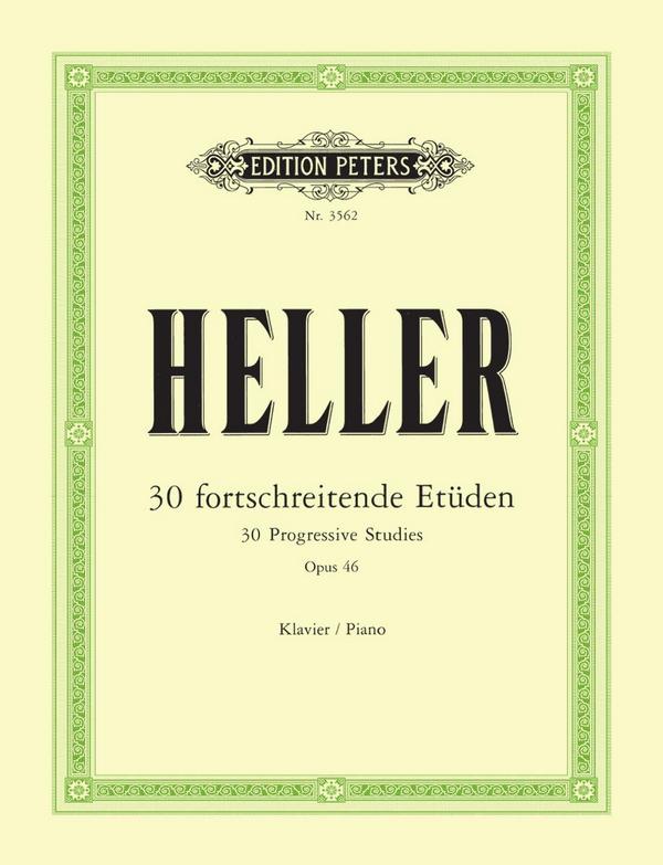 30 fortschreitende Etüden op.46  für Klavier  