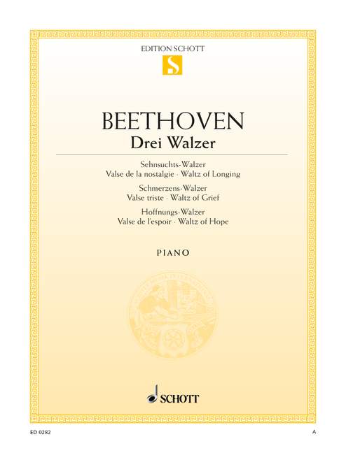 Drei Walzer&nbsp;&nbsp;für Klavier&nbsp;&nbsp;