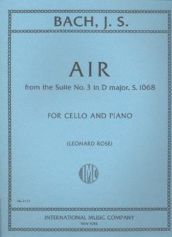 Air on G String&nbsp;&nbsp;cello and piano&nbsp;&nbsp;