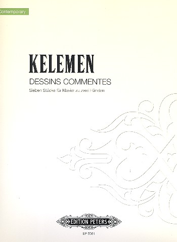 Dessins commentes 7 Stücke&nbsp;&nbsp;für Klavier&nbsp;&nbsp;